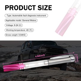 GRANDI Spark Plug Wire Ignition Coil Test Pen, High-Pressure Cylinder line Spark Plug Tester, High Voltage Ignition Tester, Engine Ignition System Diagnostic Tool, Uniersal for Cars (Multicolored)