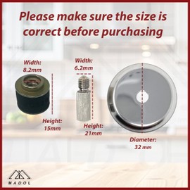 Blender Coupling Stud Slinger Pin, Kit Replacement Part Compatible with Oster Osterizer Kitchen Blenders