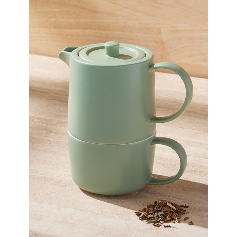 Maxwell & Williams Cafe Life Tea for One with Infuser