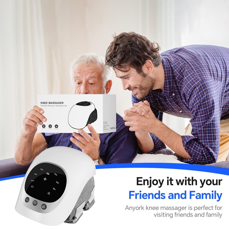 Cozion Joint Massager Infrared Knee Massager with Heat, Vibration, Timing