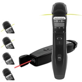 Henkion Fiber Optic Identifier Handheld Optical Tester 800Nm to 1700Nm Optical Fibers Inspection Tester Real-time Optical Fiber Identifier with Built-in VFL Fault Locator with LED Screen