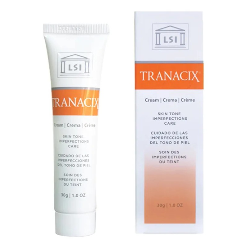 Crema Antimanchas Tranacix 30g Rostro Día Noche Libre Parabenos