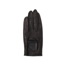 Beams Golf 81460021857 Embossed Logo Sheepskin Leather Gloves (for Left Hand), Black