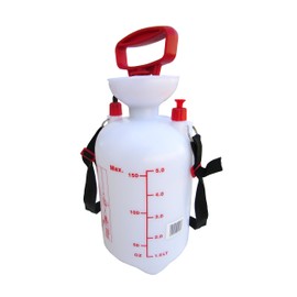 TABOR TOOLS 2.0 Gallon Lawn and Garden Pump Pressure with Pressure Relief Valve, Adjustable Shoulder Strap, and Adjustable Wand Nozzle (2.0 Gallon, Yellow Wand). N80A.