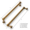 khtumeware 10 Pack 10 Inch Hole Center Antique Brass Cabinet