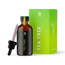 Aceite Esencial con Ingredientes Puros y Naturales, Aromalogía de 120 ml. Aceite Esencial Árbol de té (Tea tree), B Life.