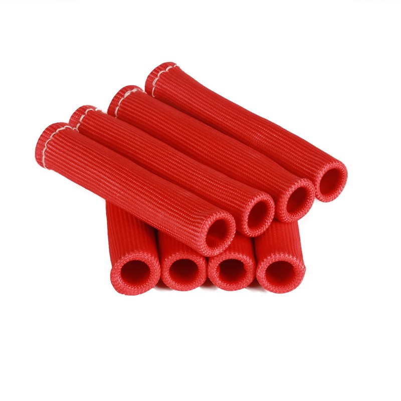 Titanium Spark Plug Wire Sheathing Thermal Protection Insulation Sleeve, 800