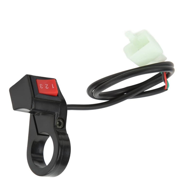 22mm 3 Speed Handlebar Control Switch for Electric Bikes and