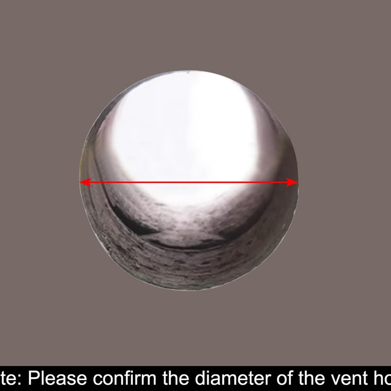 sourcing map Round Vent Cover, ABS Plastic Adjustable Air Vent