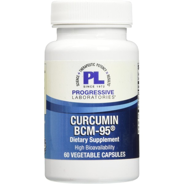 Curcumin BCM-95 60c by Progressive Labs