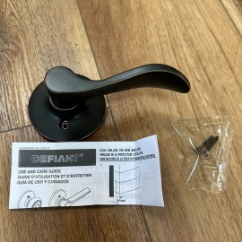 Defiant (2) Defiant LYEX704B-R Naples Aged Bronze Right-Hand Dummy Door Lever New In Box