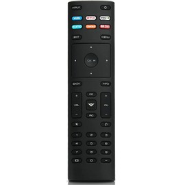 Universal XRT136 Remote Control Works for All Vizio Smart TV D24f-F1 D43f-F1 D50f-F1 E43-E2 E60-E3 E75-E1 M65-E0 M75-E1 P55-E1 P65-E1 P75-E1 and More