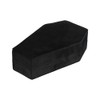 Laroal Mini Coffin Shaped Gothic Jewelry Box Plush Velvet Small