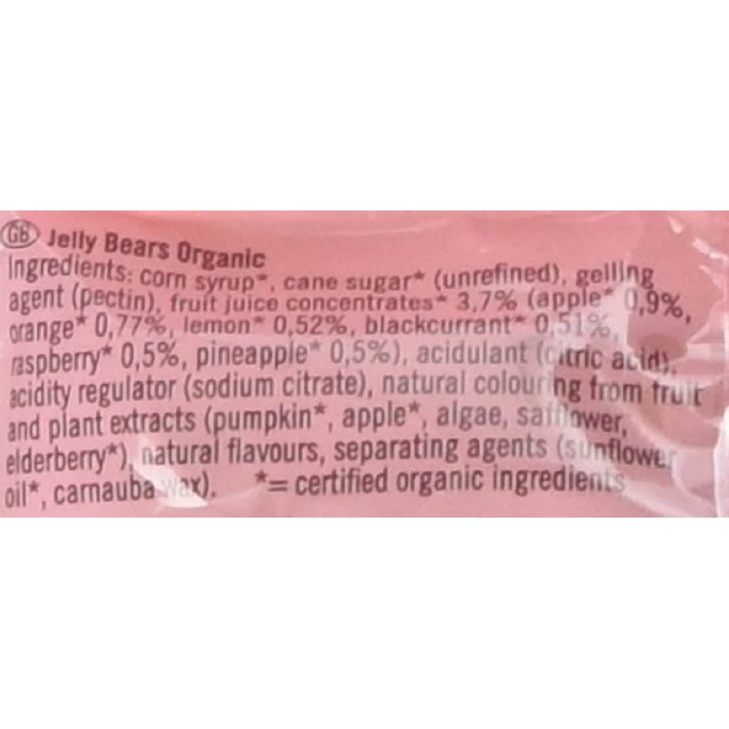 Biona Organic Mini Fruit Bears, 75g