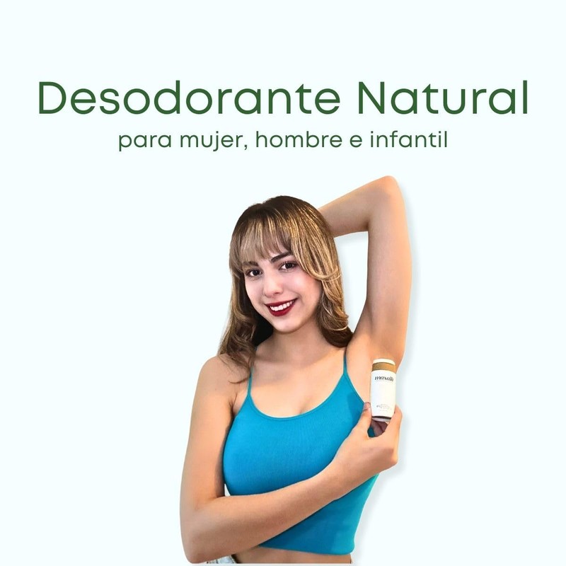 Desodorante Natural Árbol de Té e Iris | Sin Aluminio