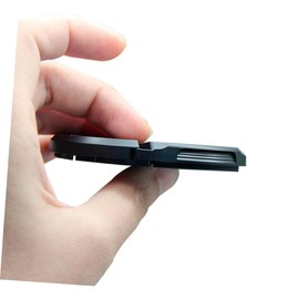 CAXUSD Front Lens Cover Black -Loss Leash Design Easy Pinch Tab for Compatible Various Lenses for Photography Enthusiasts