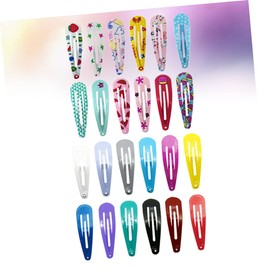 Beavorty 120pcs Girls Hairpin Hair Clip No Crease Hair Accessories Oil Drop Clamp for Boys and Girls