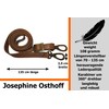 Josephine Osthoff Handtaschen-Manufaktur 2 cm Leather Shoulder Strap, Genuine Leather