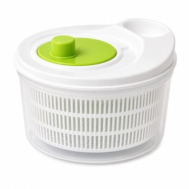 Manual Salad Spinner for Washing & Draining Produce – 3L Rotary Basket for Everyday Kitchen Prep