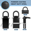 6 Packs Stake Pocket D Ring, Heavy Duty Trailer D