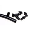 Mini Skater Black Drip Irrigation Tube End Closure Goof Hole