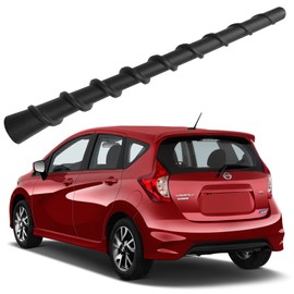 Rubber Antenna for Nissan Versa (2012-2019), Nissan Versa Note (2014-2019), 7 Inch Spiral Flexible Antenna Replacement Mast