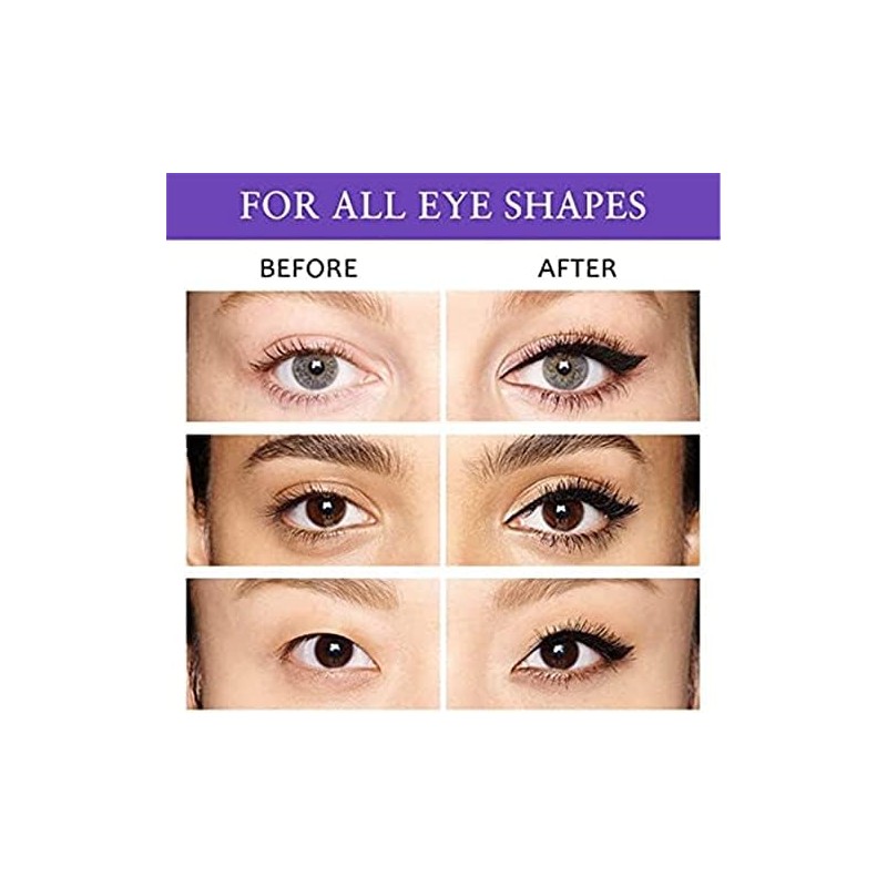 Kit de delineador de ojos de silicona resistente al agua