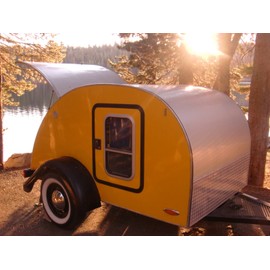 8' Teardrop Camper DIY Plans - Vintage RV Plans - Build Your Adventure