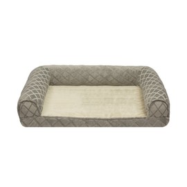 Arlee Orthopedic Mattress Pet Bed, Small/Medium, Dark Brown