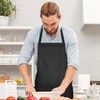 Bronta Mill Plain Unisex Chef Work DIY Apron with Twin
