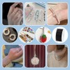 PH PandaHall 0.1mm Thread for Bracelets Beading Cord Black Sewing