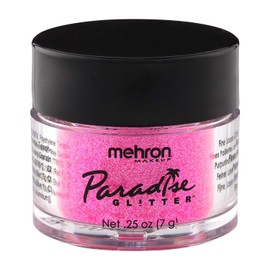 Mehron Makeup Paradise AQ Glitter (.25 oz) (PASTEL PINK)