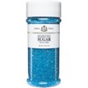India Tree Blue Sparkling Sugar, 7.5 oz | Vibrant Decorating