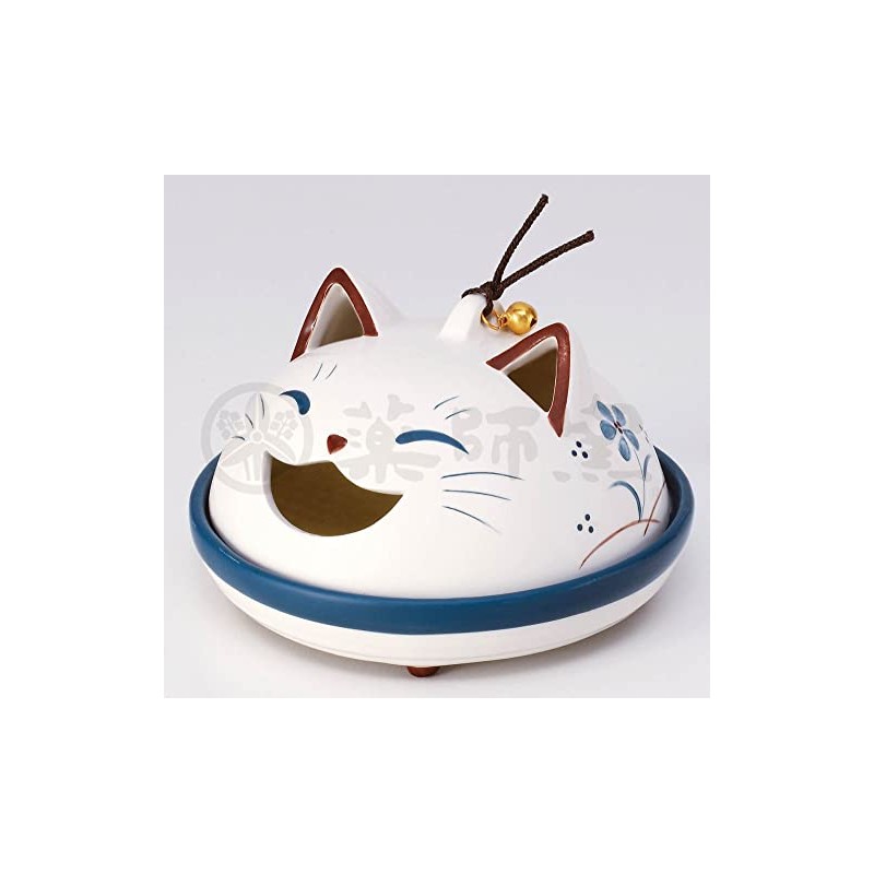 [4406] Cat Mosquito Repeller (Flat) Yakushi Kiln Natsui Feng Shui