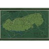 History Galore 24"x36" Gallery Poster, map Great Smoky Mountains National