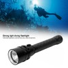 Bright Flashlight Aluminum Alloy 2000LM Long‑Range Electric Torch for Underwater