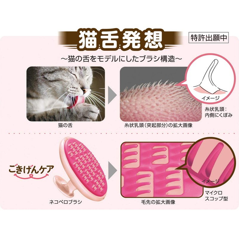 Lion Cat Licking Brush Pet Clean Happy Care for Cats