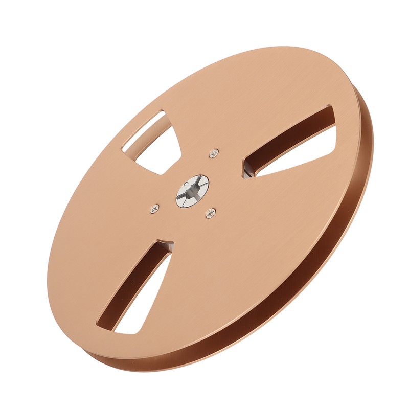 1/4 7 Inch Empty Tape Reel Aluminum Alloy 3 Hole