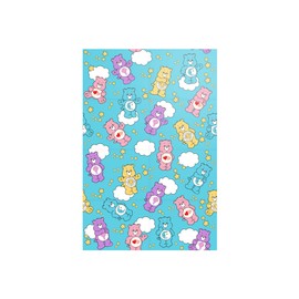 Silver Buffalo Care Bears Star Clouds 12ct 20" x 30" Printed Wrapping Paper