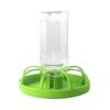 ZONADAH Automatic Reptile Feeder Tortoises Dispenser with Bottle Feeding Dish