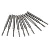 10pcs Carbide endomirusetto Carving Bit Carving Sculpture SMT/CNC/PCB Cutter 2 mm