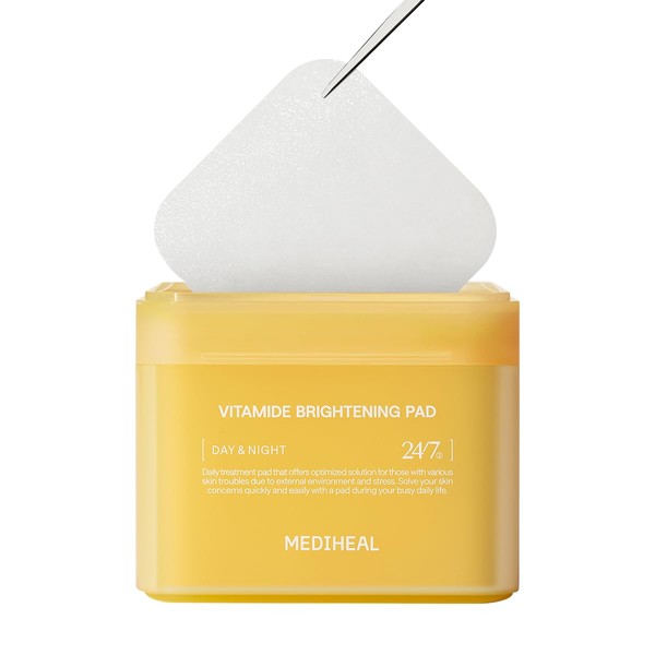 Mediheal MEDIHEAL Vitamide Brightening Pad - Vegan Face Hypoallergenic Pads