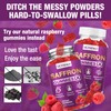VAJYKEWJY Saffron Gummies (88.5 mg) with Magnesium — Enhanced with