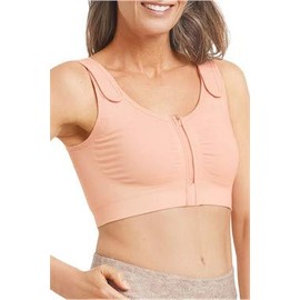 Amoena Leyla Seamless Post-Surgical Bra - Rose Nude - 40/42