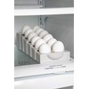 Think Up Designs Eggstra Space Egg Organizer for Refrigerator, Adjustable