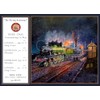 Flying Scotsman Steam Train Surperb Designed Metal Sign-4