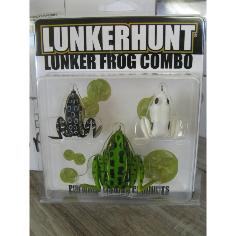 ICast LunkerHunt Lunker Hunt LunkerHunt Lunker & Pocket Frog Combo