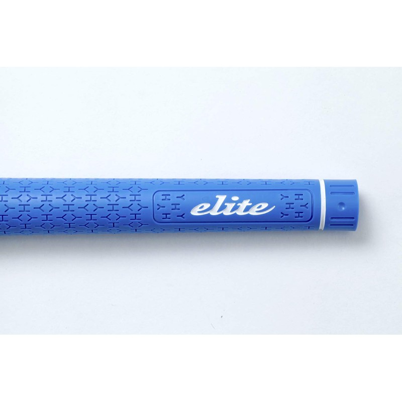 elitegrips Y360SH Golf Grips, Set of 7, Marine Blue, Backline