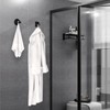 Stondino 6 Pcs Adhesive Hooks Command Hooks for Hanging Towel