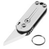 JRILUO Multi Mini Pocket Box Opener, Small Pocket Multi Tool,